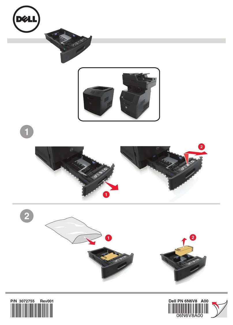 Dell B5465dnf Mono Laser Printer MFP User manual