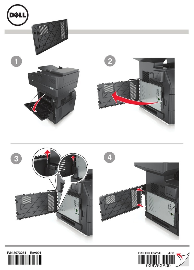Dell B5465dnf Mono Laser Printer MFP Parts list manual Dell B5465dnf Mono Laser Printer MFP Parts list manual