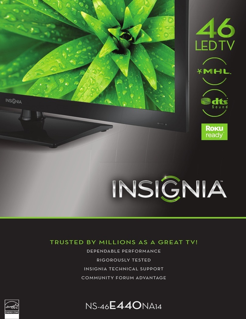 Insignia NS-46E440NA14 User manual