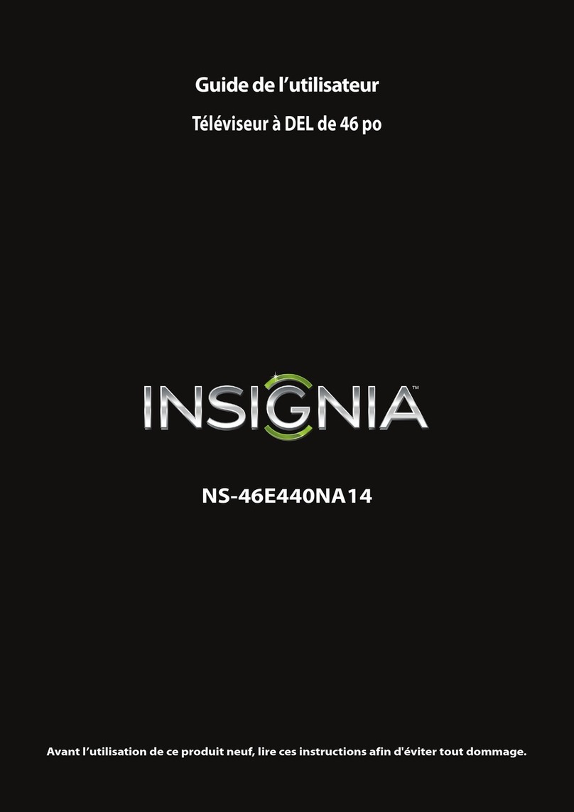 Insignia NS-46E440NA14 Quick start guide