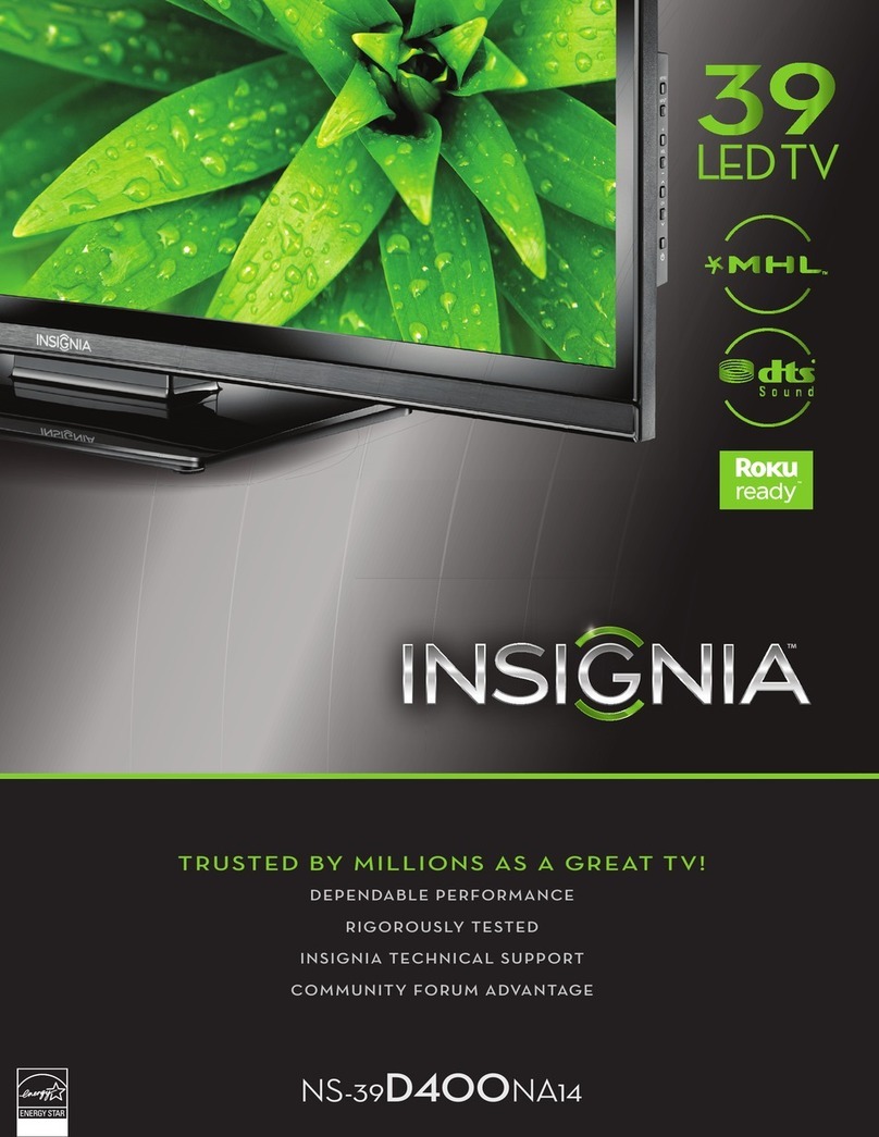 Insignia NS-39D400NA14 User manual