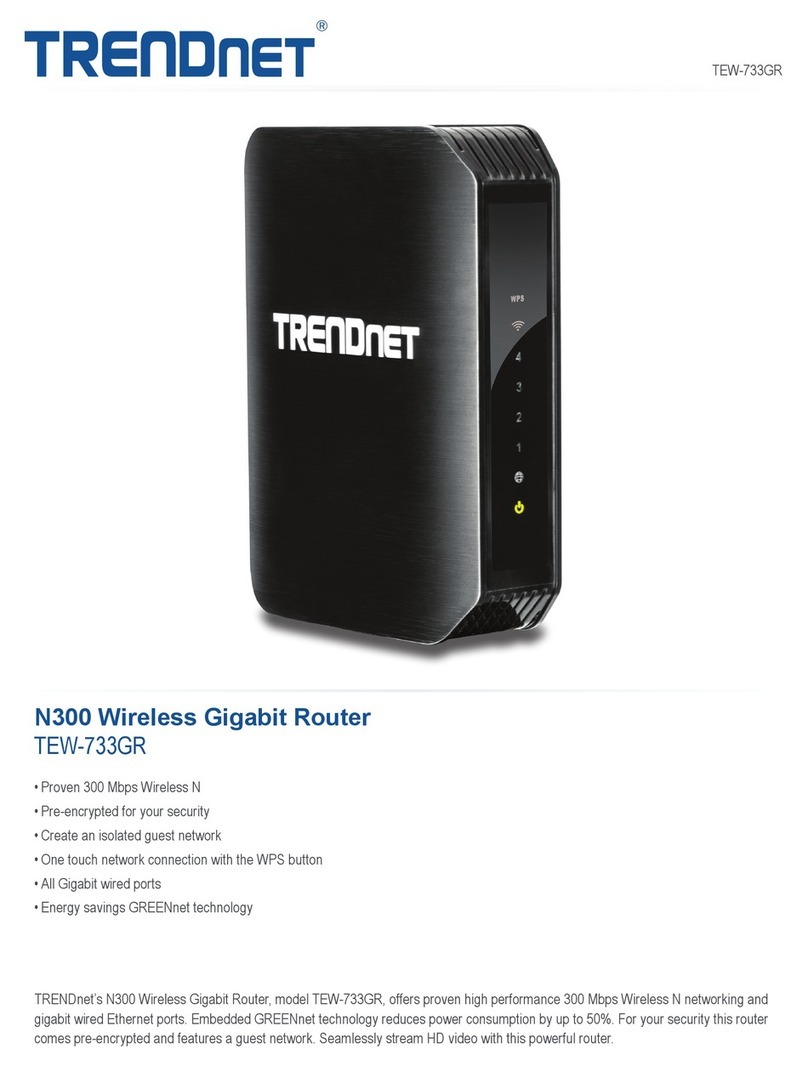 TRENDnet TEW-733GR User manual