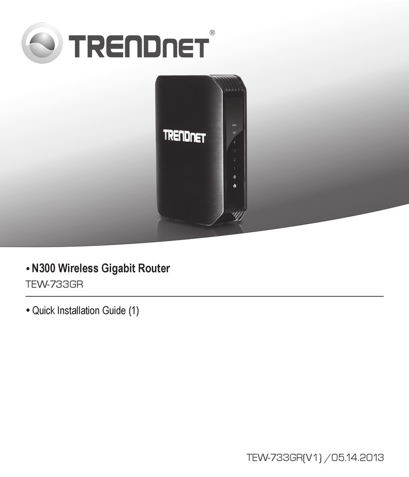 TRENDnet TEW-733GR Quick installation guide