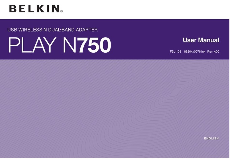 Belkin F9L1103 User manual
