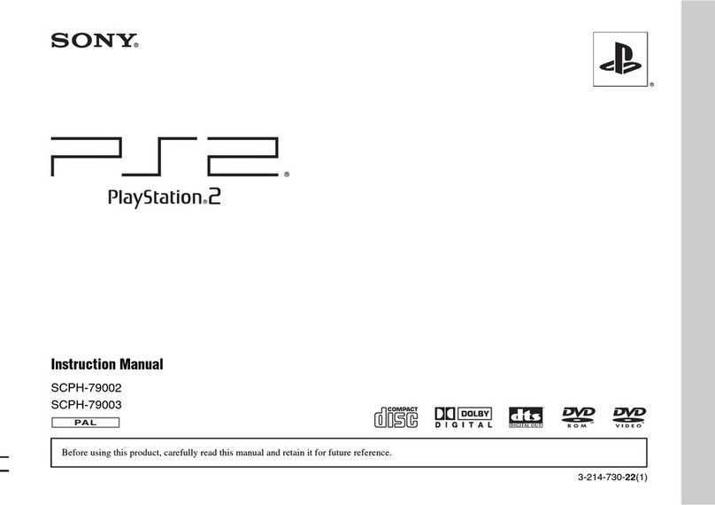 Sony 97703 - 2 Edition Game Console instruction manual Sony 97703 - 2 Edition Game Console instruction manual