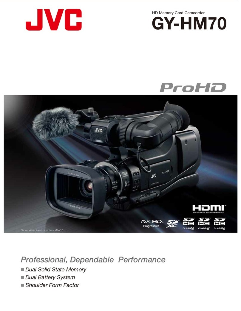 JVC GY-HM70U User manual