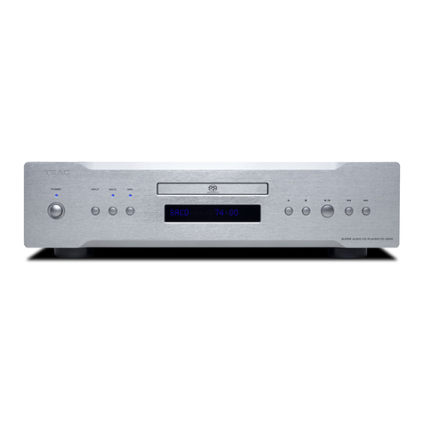 Teac CD-3000 owner's manual