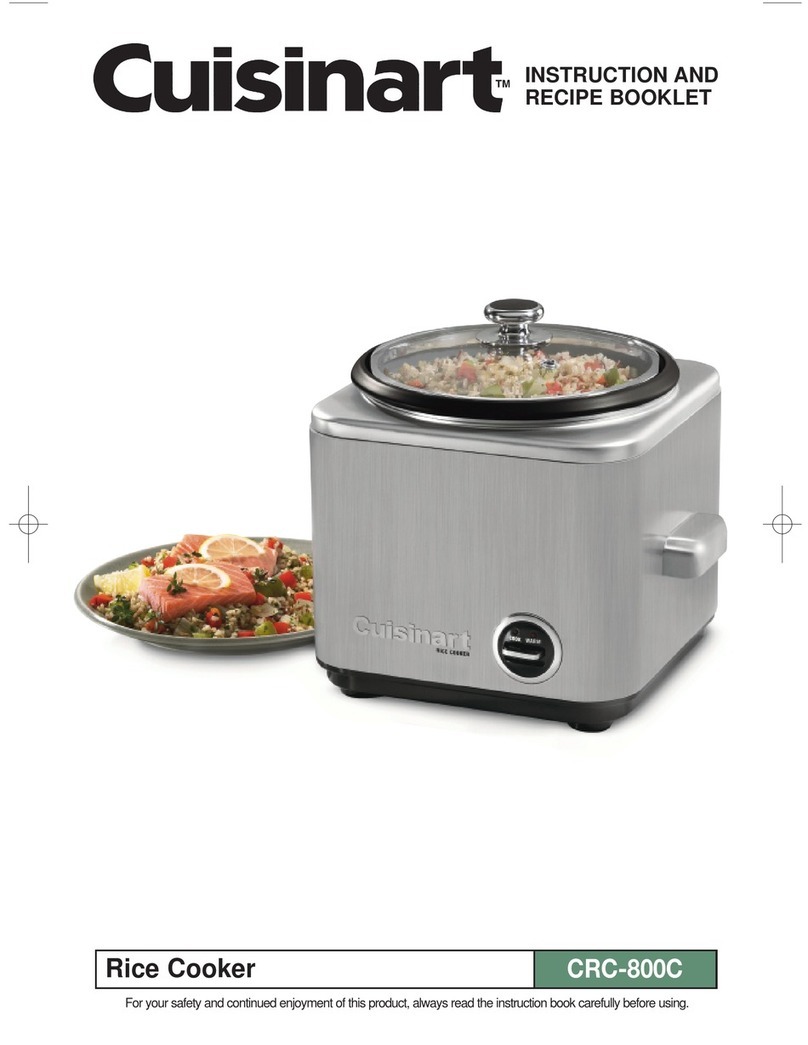 Cuisinart CRC-800C Service manual