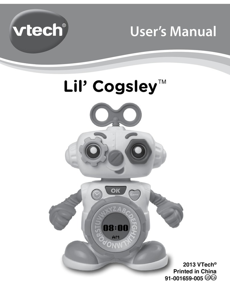 V-tech Lil Cogsley User manual