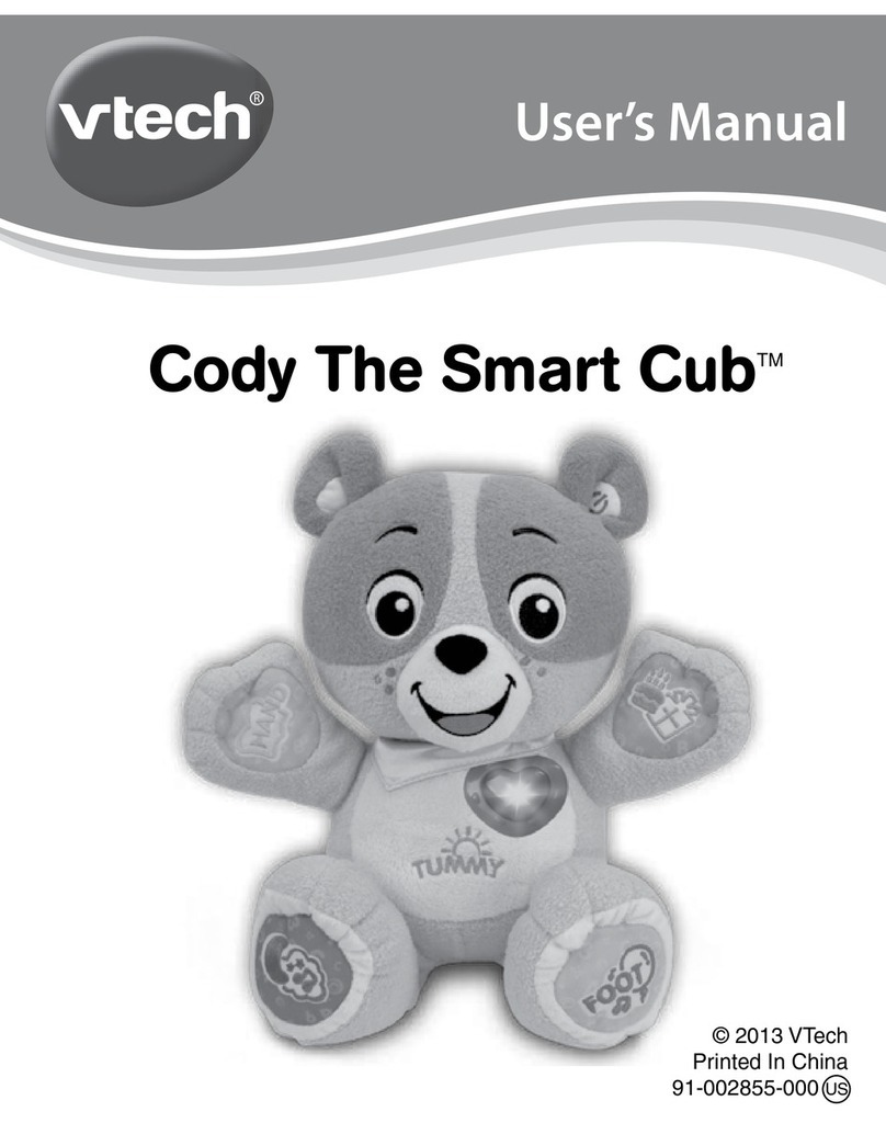V-tech Cody The Smart Cub User manual V-tech Cody The Smart Cub User manual