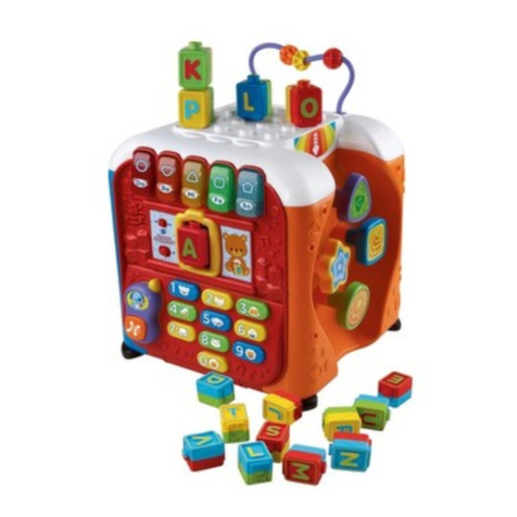 V-tech Alphabet Activity Cube User manual