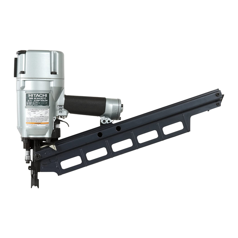 Hitachi NR83A2 - 3.25" Full Head Framing Strip... User manual