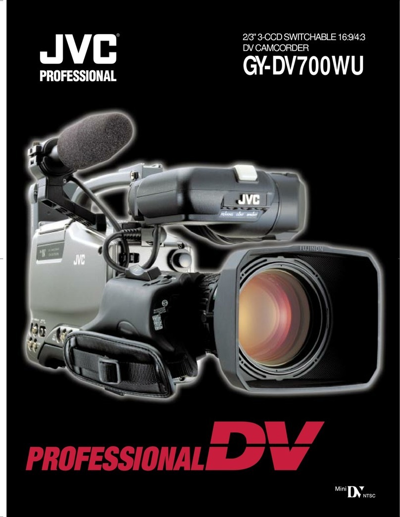 JVC GY-DV700WU - Pro-dv 16:9 Camcorder User manual