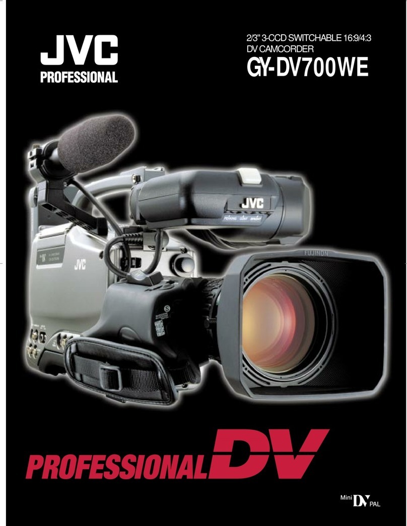 JVC GY-DV700WE - Pro-dv Camcorder User manual