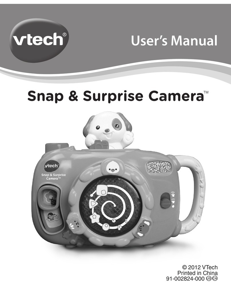 V-tech Snap & Surprise Camera User manual V-tech Snap & Surprise Camera User manual