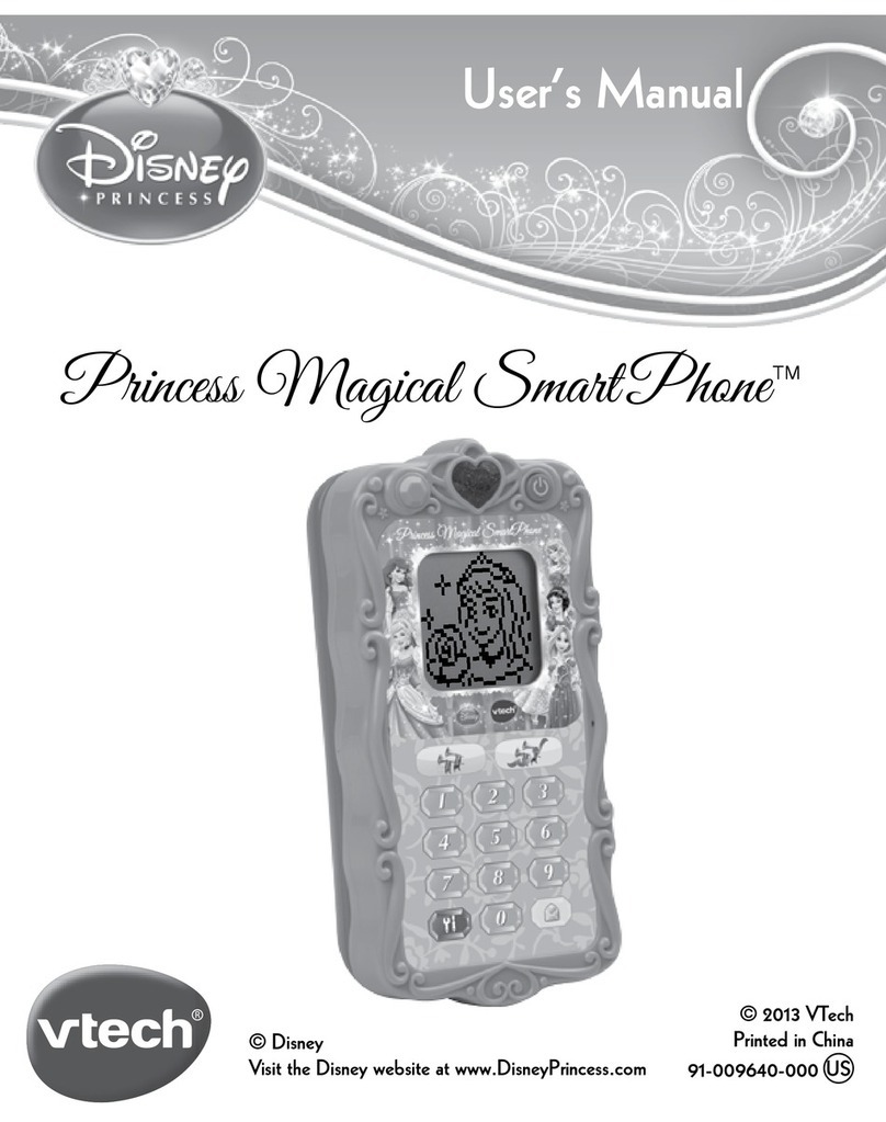 V-tech Princess Magical SmartPhone User manual