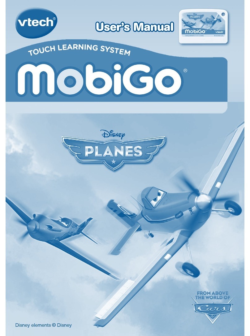 V-tech MobiGo Software - Disney Planes User manual