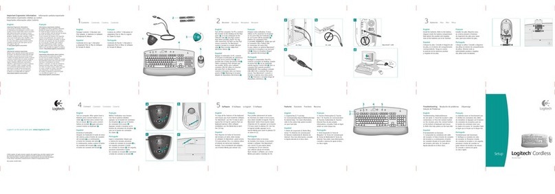 Logitech Bluetooth wireless hub User manual