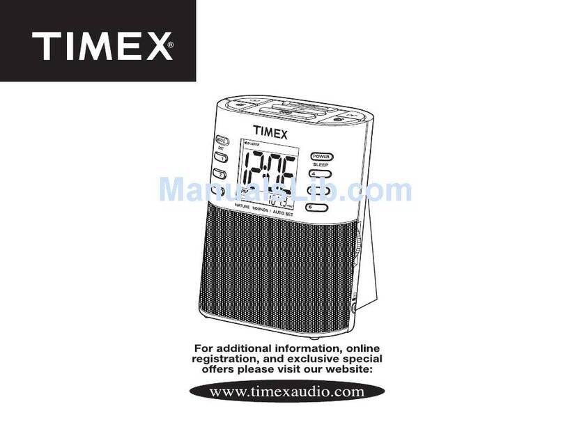 Timex T307S User manual