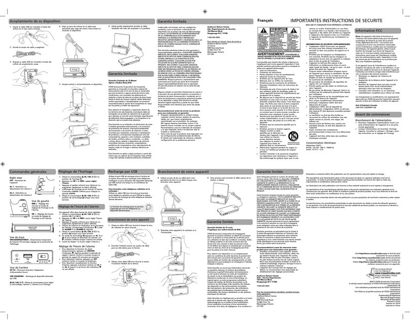 RCA RCD215 User manual