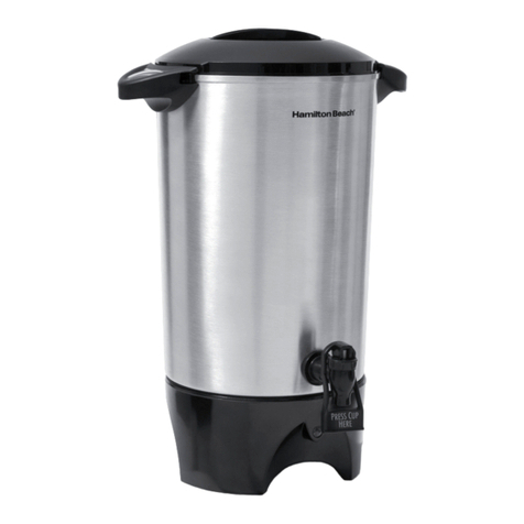 Hamilton Beach 40515 use and care manual