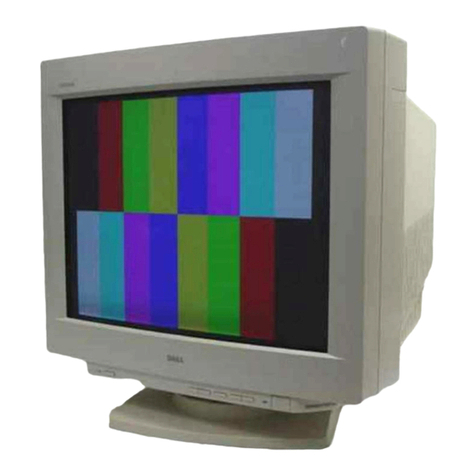 Dell D1626HT - UltraScan 1600HS - 21" CRT Display User manual