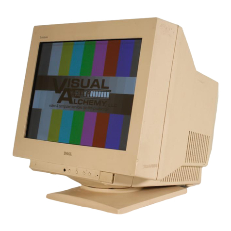 Dell P780 - 17" CRT Display User manual