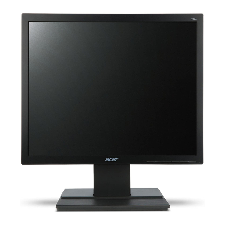 Acer V176L user guide