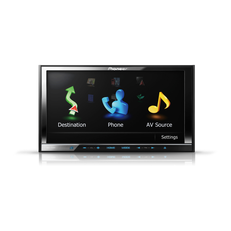 Pioneer AVIC-F30BT User manual