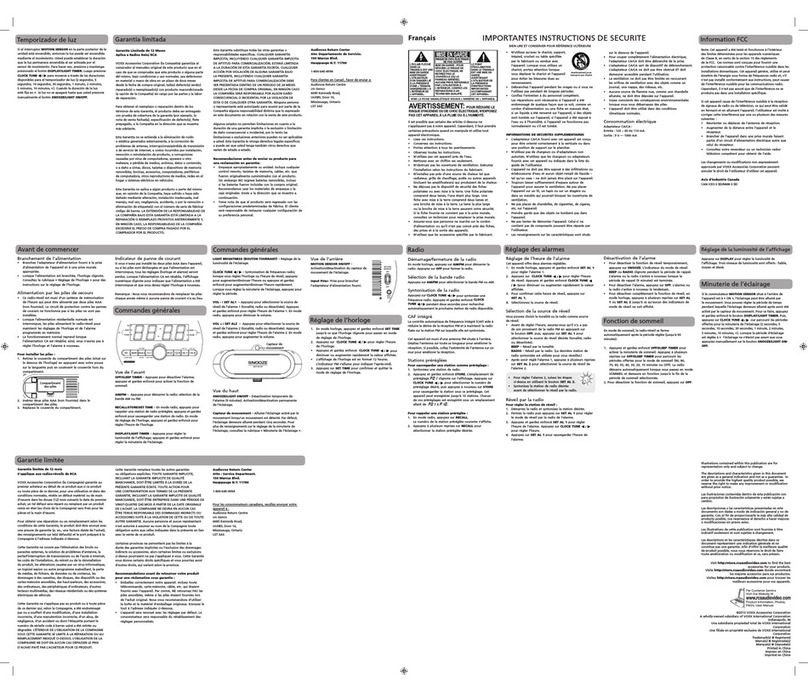 RCA RC220 User manual