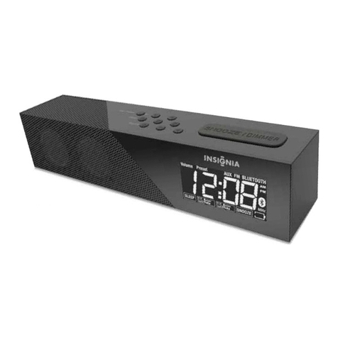 Insignia NS-CLBT01-W Quick start guide