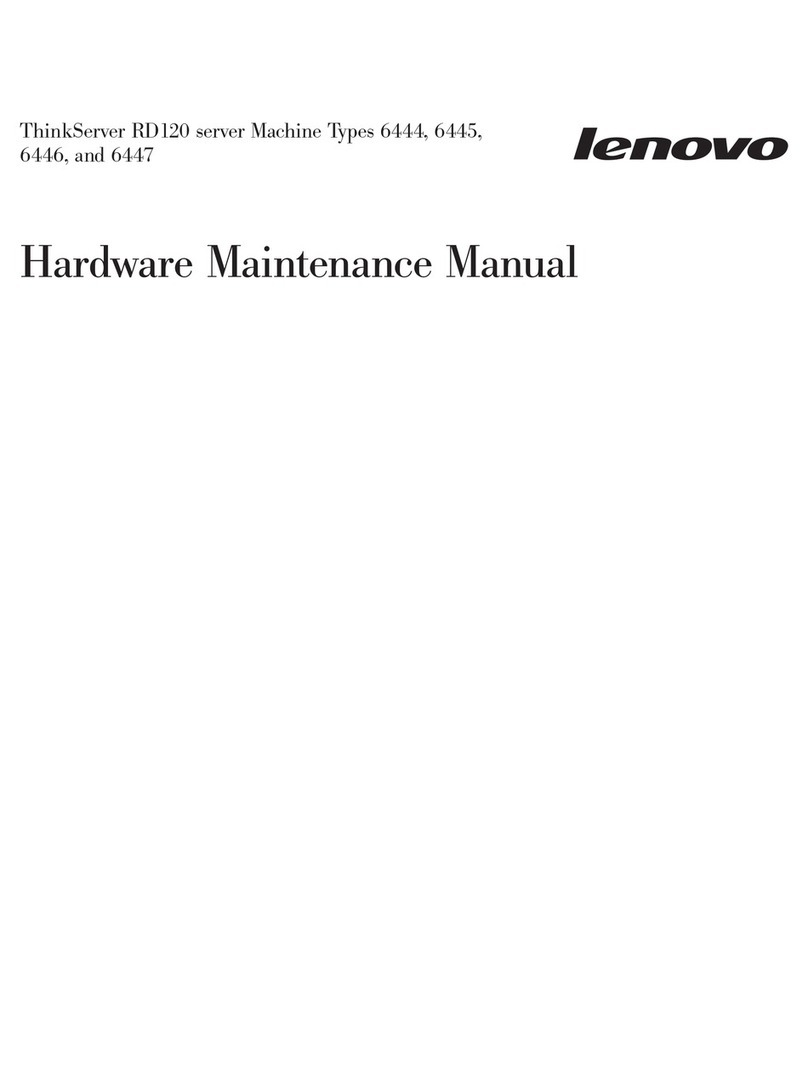 Lenovo ThinkServer RD120 Owner's manual