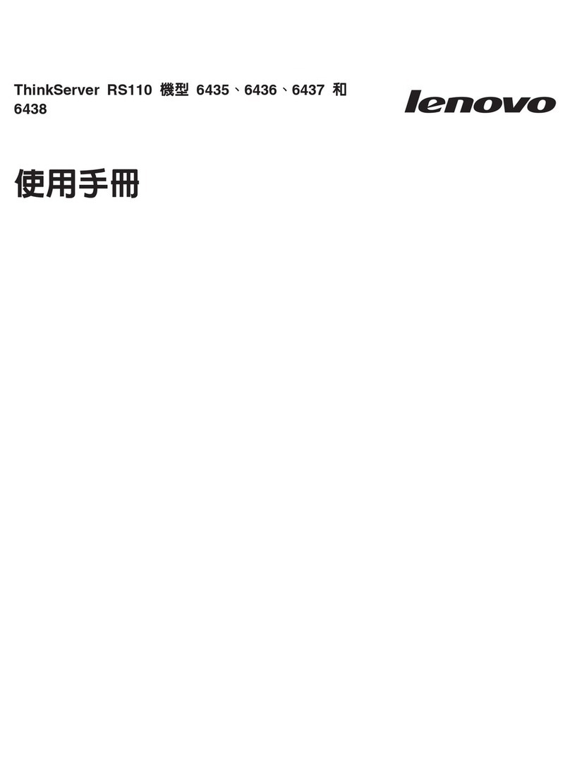 Lenovo ThinkServer RS110 User manual