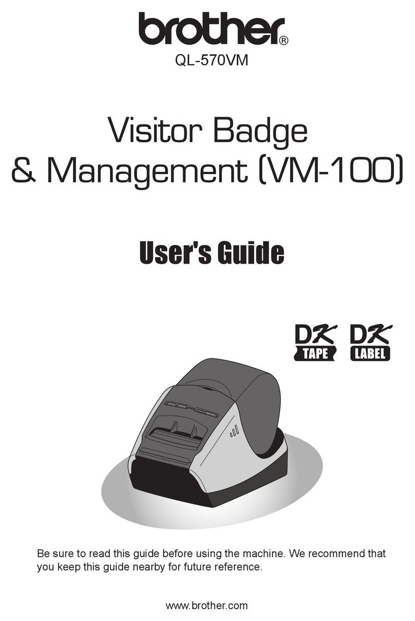 Brother QL-570VM - B/W Direct Thermal Printer user guide