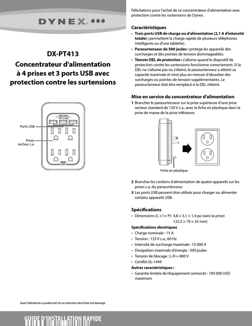 Dynex DX-PT413 User manual Dynex DX-PT413 User manual
