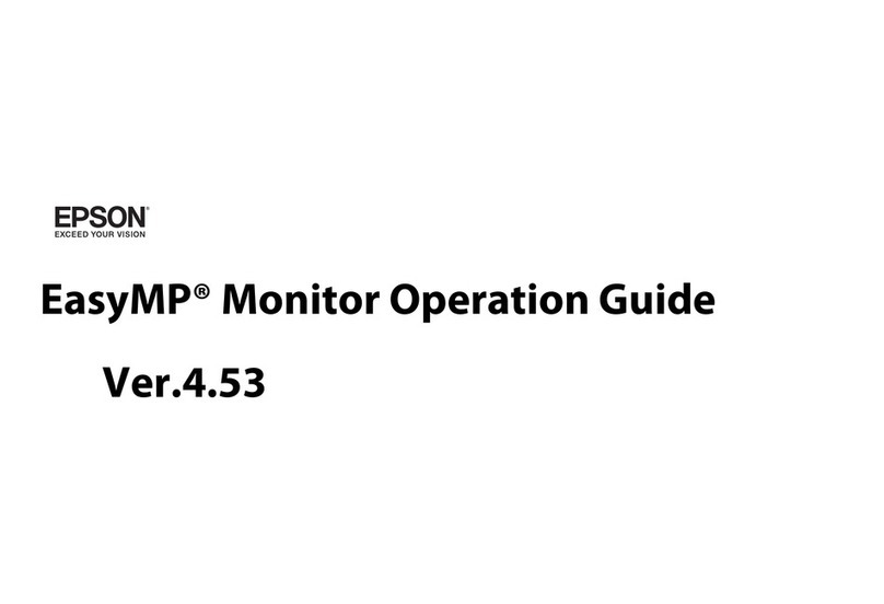 Epson PowerLite 4650 Operation guide