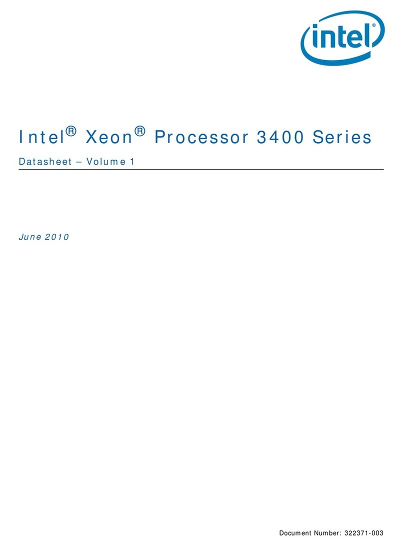 Intel BX80605X3430 - Xeon 2.4 GHz Processor datasheet