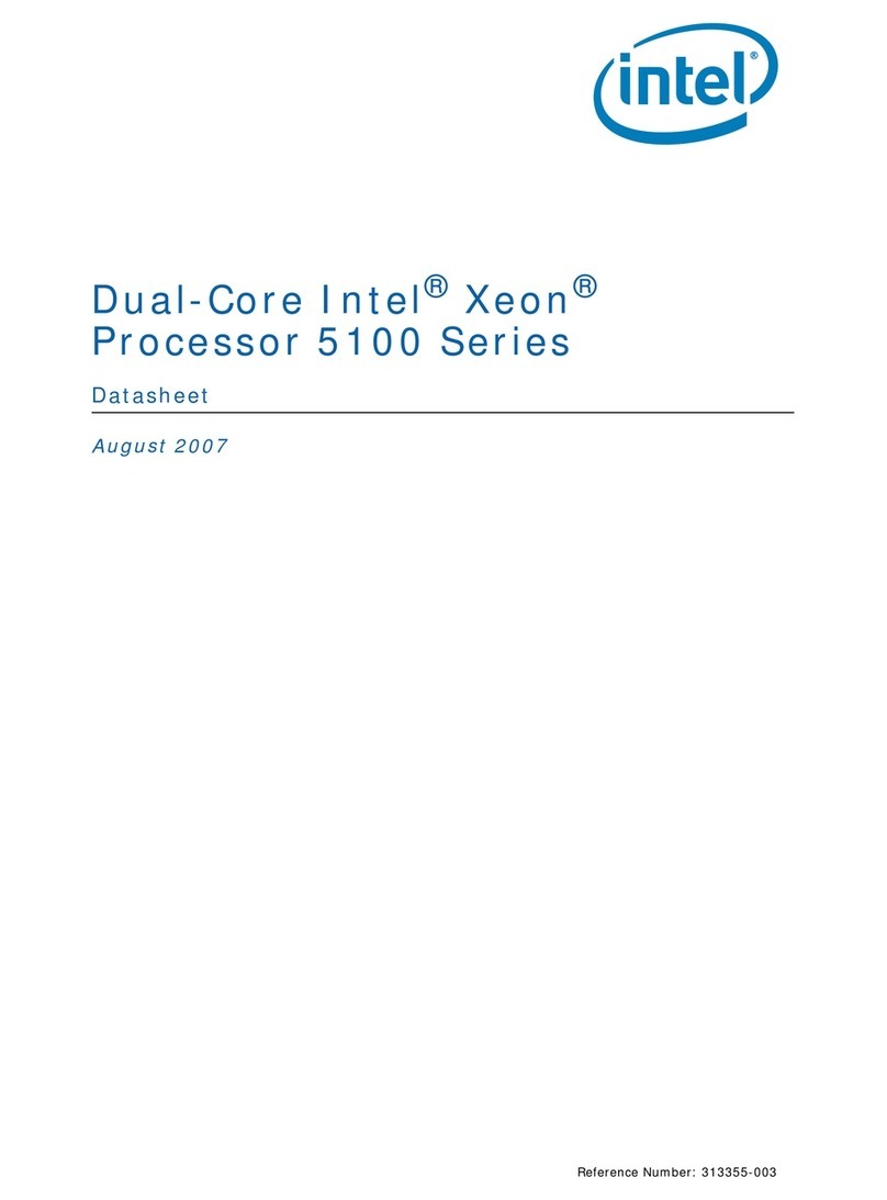 Intel 5148LV - Xeon Dual Core Active H User manual