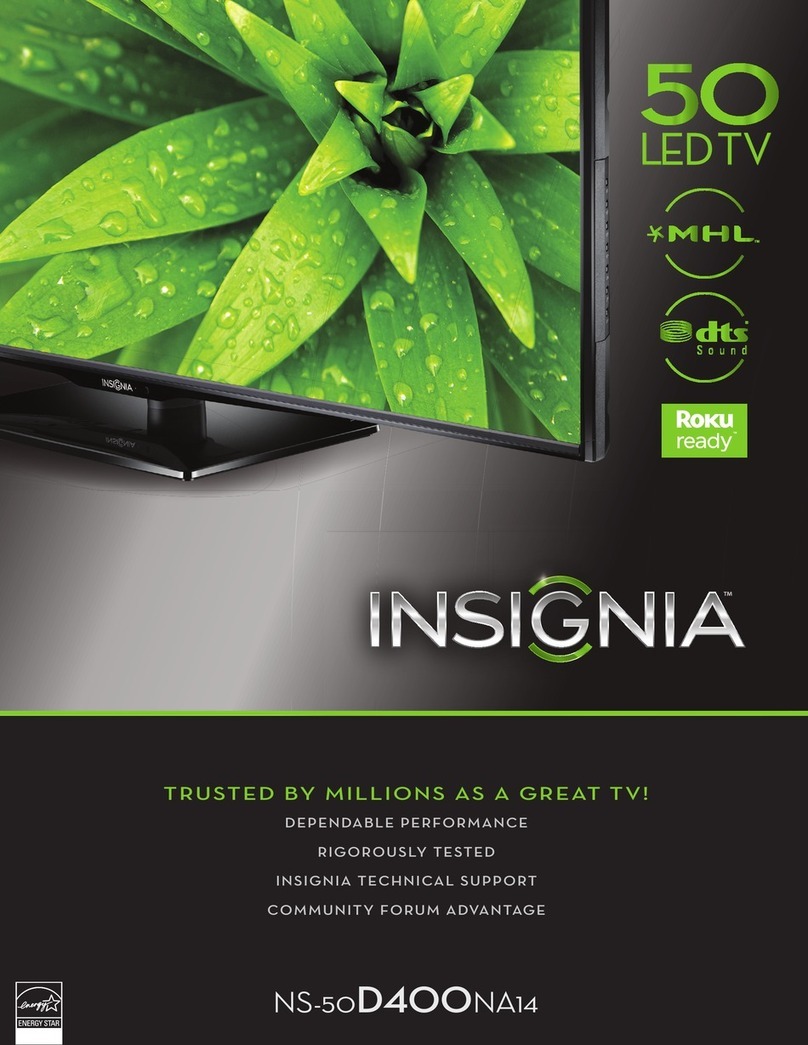 Insignia NS-50D400NA14 Specifications