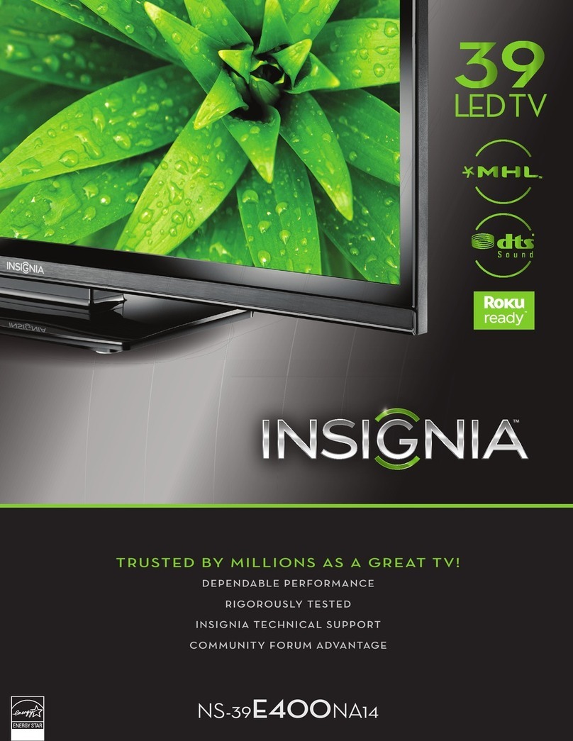 Insignia NS-39E400NA14 User manual