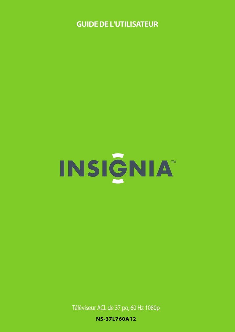 Insignia NS-37L760A12 Quick start guide
