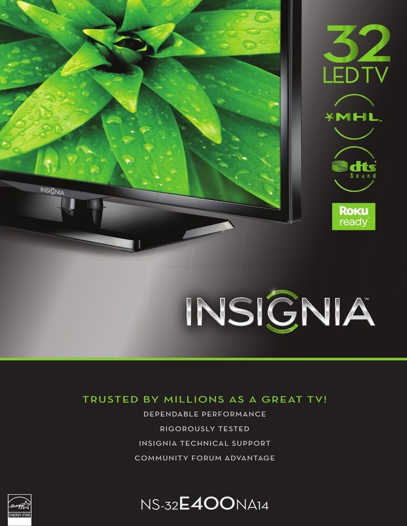 Insignia NS-32E400NA14 User manual