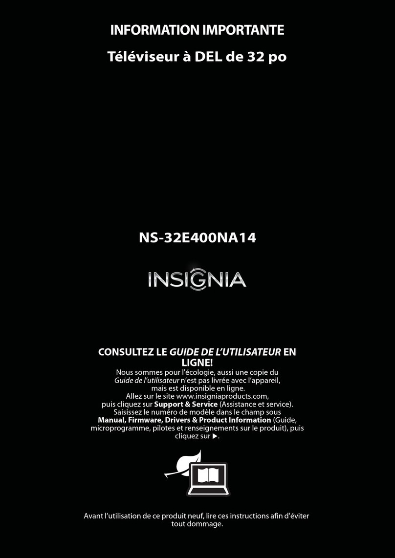 Insignia NS-32E400NA14 Operating manual