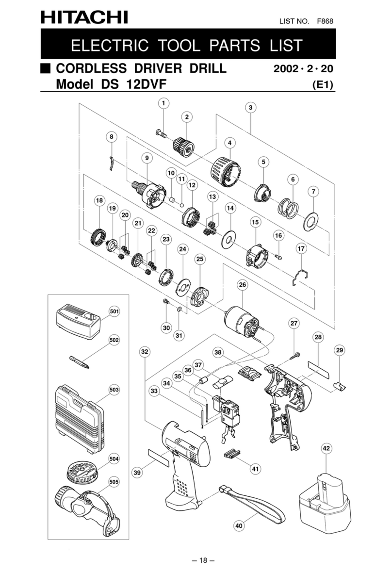 Hitachi DS 12DVF User manual