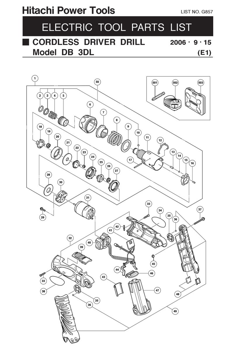 Hitachi DB3DL User manual