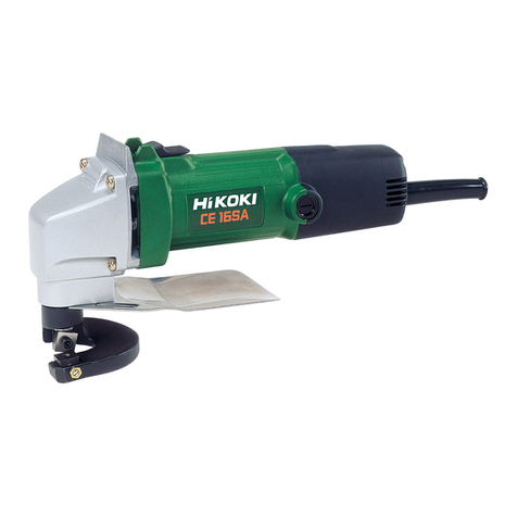 Hitachi Koki CE16SA - 16 Gauge Sheet Metal Shear Troubleshooting guide