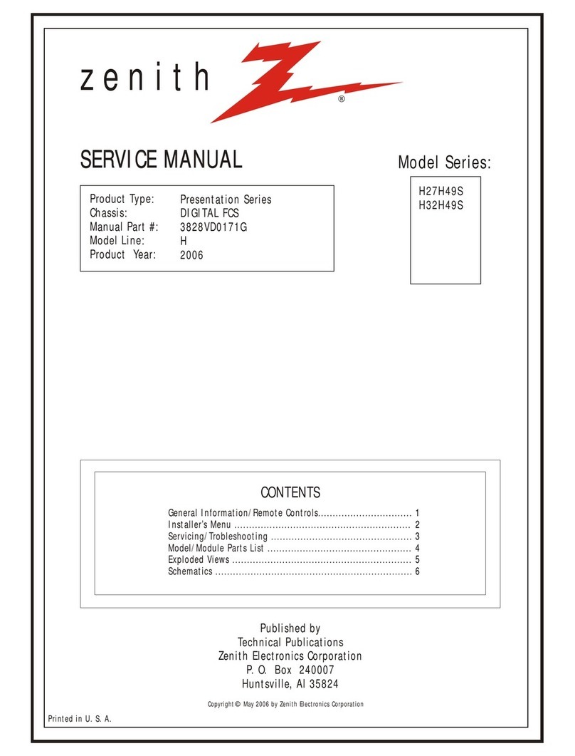 Zenith H27G48S User manual