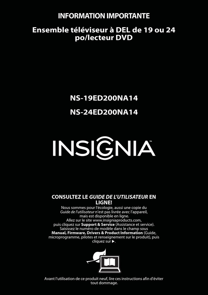 Insignia NS-19ED200NA14 Owner's manual