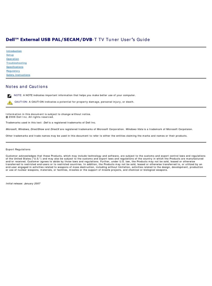 Dell External USB PAL Installation instructions