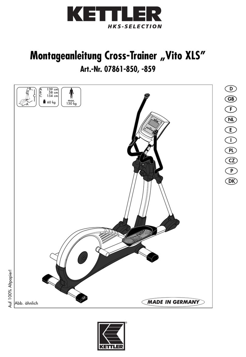 Kettler Vito XLS 07861-850 User manual